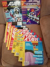 ATARI MAGAZINE revue journal Informatique Vintage ordinateur 520 1040 ST STf
