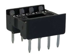 5 supports DIP8 DIP 8 broches socket lyre tulipe pour circuit intégré CI