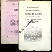 Egyptologie: Métrologie égyptienne: Mesures de capacités des anciens en Egypte