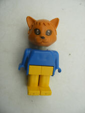 Vintage Lego Mini Figure Minifig Figurine FABULAND Personnage Chat CORNELIUS