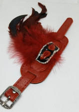 Bracelet Manchette Rouge