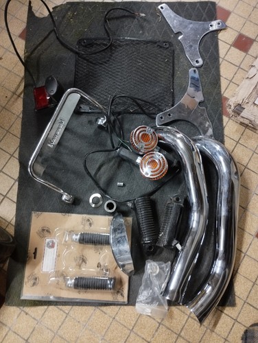 Lot pièces moto kawasaki - de,