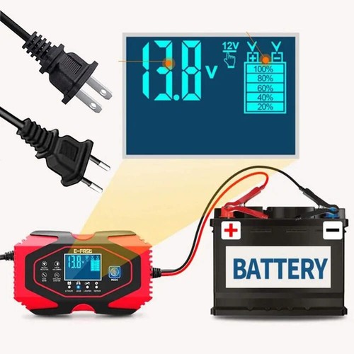 Smart fast charge 12v - 24v, car