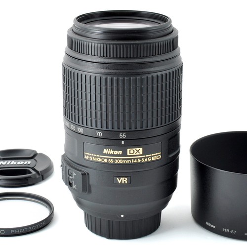 Nikon nikkor 55 300mm - nikon, dx