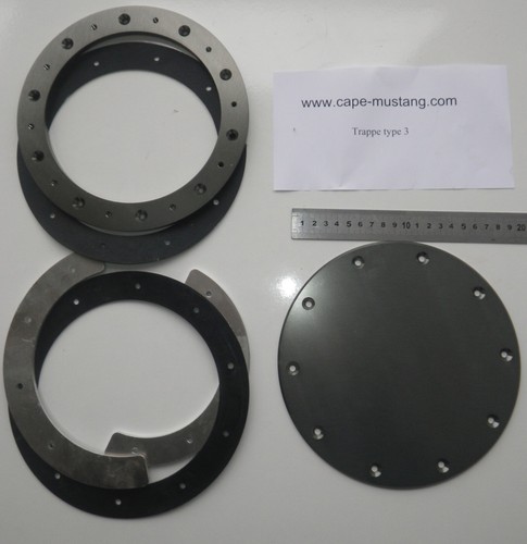 Trappe aluminium réservoir - aluminium, de