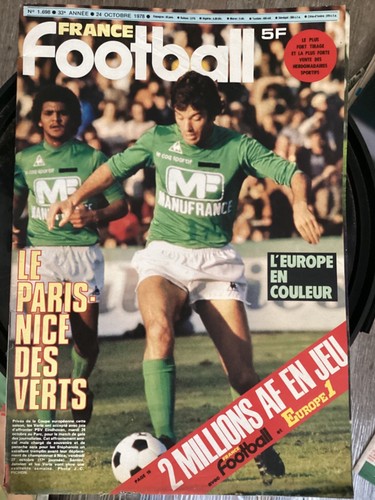 Revue france football 1978 - football,