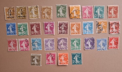 France oblitérés série de - france,