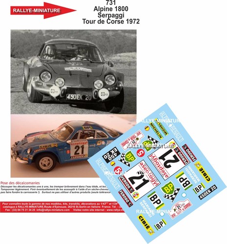Decals ref 0731 - ref, alpine