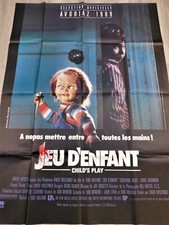 Jeu d'Enfant Affiche ORIGINALE 120x160cm 47"63 1988 Tom Holland