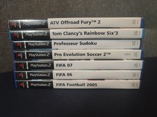 Lot de 7 Jeux Sony PS2 Playstation 2