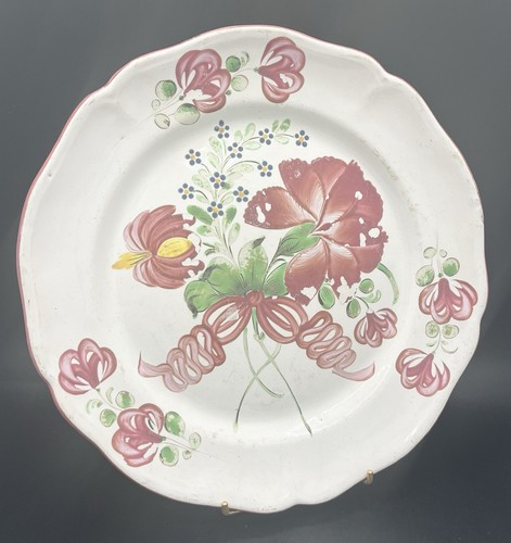 Plat faïence lunéville - plat,