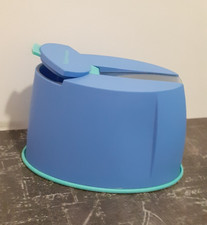 TUPPERWARE Boite Ovale 1,2L -Bleu/Vert  -Céréales - Fruits secs