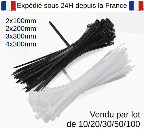 Collier câble serrage - câble, de