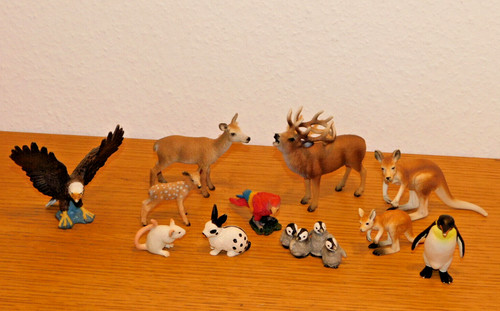 Lot schleich aigle lapin - lot,