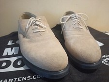 DR MARTENS CUIR NUBUCK GRIS