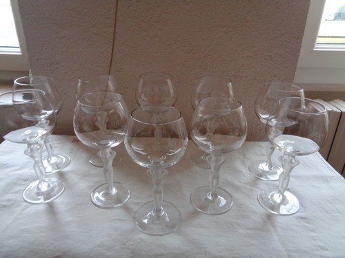 Suite verres vin en - de, À