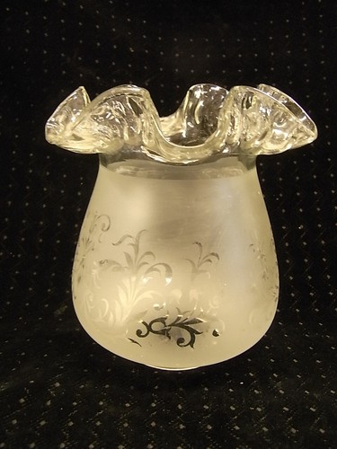 Ancienne tulipe verre - ancienne,