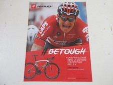 CYCLISME DECOUPE REVUE 133 André GREIPEL LOTTO SOUDAL PUBLICITE VELO RIDLEY NOAH