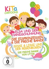 DVD Kita Cartoons Avec Elsa Et Le Handschuhhund, La Princesse de Glace, Sissi L