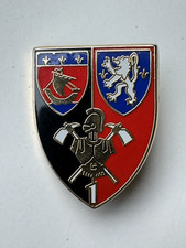 INSIGNE GÉNIE - UISC N°1 SÉCURITÉ CIVILE POMPIERS - SANS FAB G3635