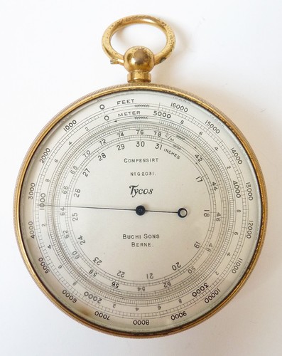 Baromètre forme montre - en,