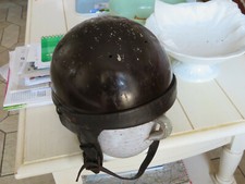 Vieux casque Géno Paris moto ancienne vintage Peugeot solex mobylette terrot