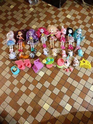 Poupée mattel enchantimals - 8,