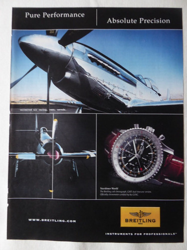 2007 pub montre breitling - pub,