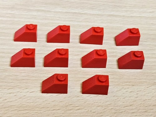 Lego 3040 10x briques rouge - lego,