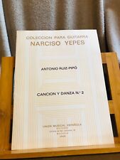 Antonio Ruiz-Pipo Cancion y Danza n°2 guitare partition Union Musical Espanola