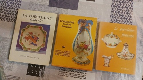 Lot livres porcelaine - lot,