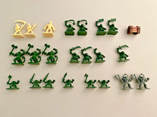 Heroquest figures lot - lot, (1990)