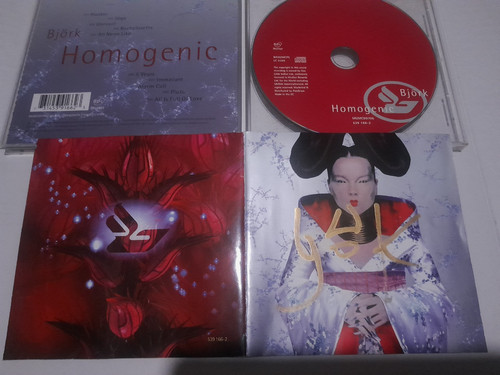Bjork autograph album - cd,