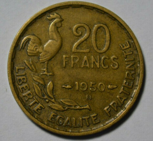 Francs giraud 1950 b 3 - 20,