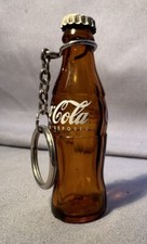 Mini PORTE CLÉ EN VERRE BOUTEILLE COCA-COLA Vintage