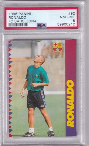 1996 panini numéro ronaldo - panini,