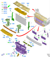 Déflecteur d'air FORD MUSTANG