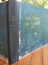 1950 LES FLOTTES DE COMBAT LE MASSON ( de BALINCOURT ) MARINE DE GUERRE