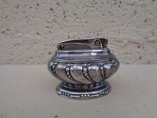 VINTAGE RONSON CROWN Table Top plaqué argent lighter