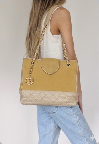 Vintage sac main chanel - sac, a