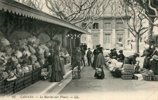 Carte CANNES Le Marché aux