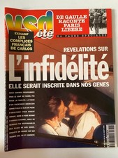 VSD n°886 du 25/08/1994; L'infidélité dans les genes/ Fuentes Grégorio/ Paris li