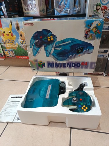Console nintendo aqua - 64, blue