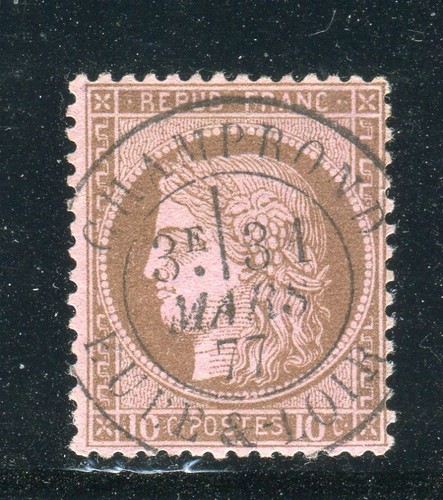 Superbe rare 54 cachet - -,