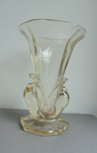 Vase art déco - , verre
