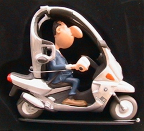 Figurine resine joe bar - figurine,