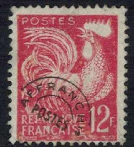 1960 france timbre - 1960-france, timbre(préo)-type