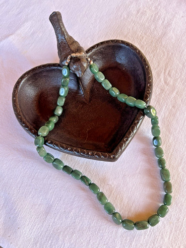 Collier ancien perles pierre