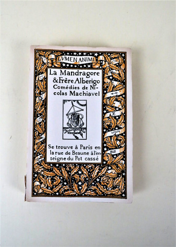 Machiavel mandragore - machiavel,, la