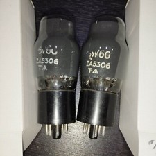 6V6G Tube Valve Vacuum MAZDA  NOS  Lot 2 Pcs  MATCHED       TIR42